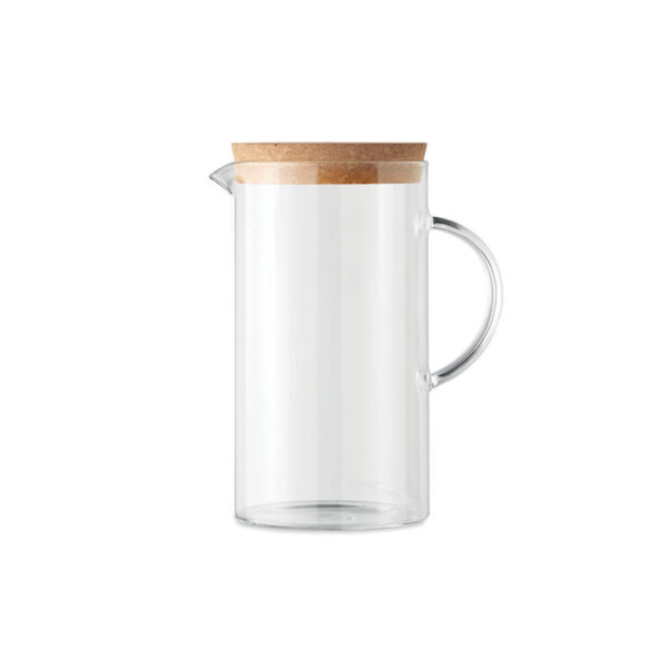 WATER TRANSPARENT BOTTLE 1L WITH HANDLE - Image 1