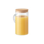 WATER TRANSPARENT BOTTLE 1L WITH HANDLE - Image 2