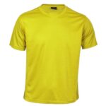 ROX YELLOW SPORTS TEE – BREATHABLE POLYESTER WITH HEXAGONAL WEAVE - Image 2