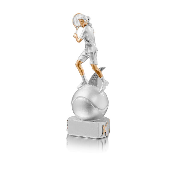 TENNIS FIGURE TROPHY 20CM - Image 2