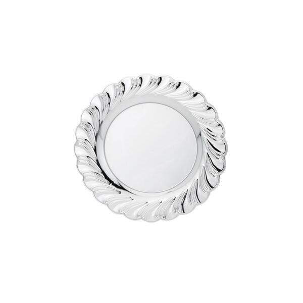 24CM SILVER AWARD TRAY – CUSTOMISED PRESENTATION PLATE - Image 2