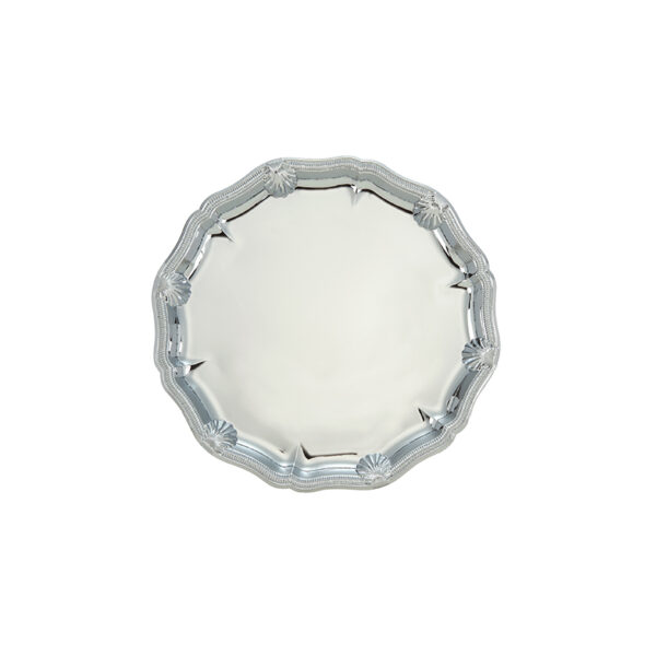 26CM CUSTOM ENGRAVED SILVER PRESENTATION TRAY – ELEGANT AWARD OR GIFT - Image 2