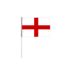 ENGLAND HAND FLAG 30X45CM – ST GEORGE’S CROSS ON STICK - Image 2