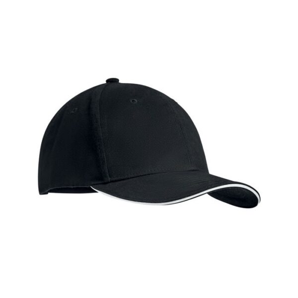 BRUSHED HEAVY COTTON 6 PANEL CAP - Image 1
