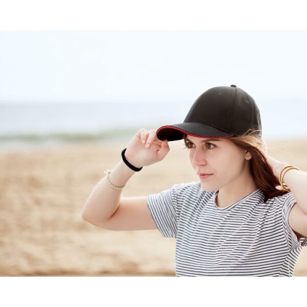 BRUSHED HEAVY COTTON 6 PANEL CAP - Image 5