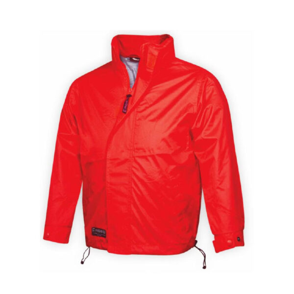 WINDPROOF SPORTS RED JACKET - Image 2