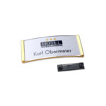 POLAR 30 NAMEBADGE GOLD WITH PIN - Image 2
