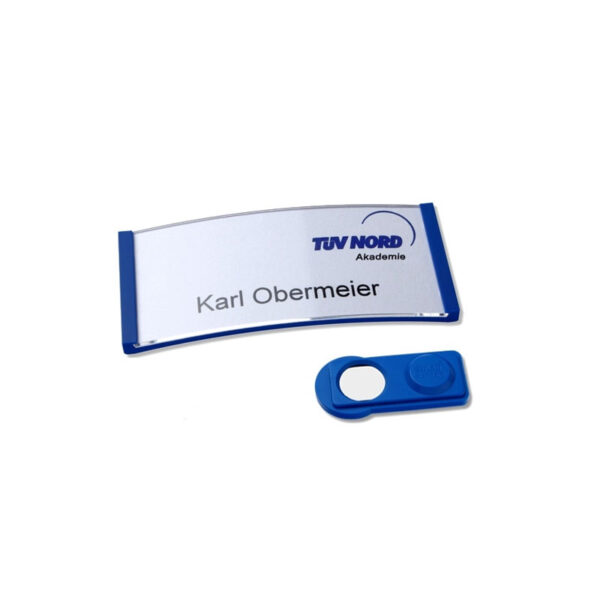 POLAR 30 NAMEBADGE BLUE WITH MAGNET - Image 2