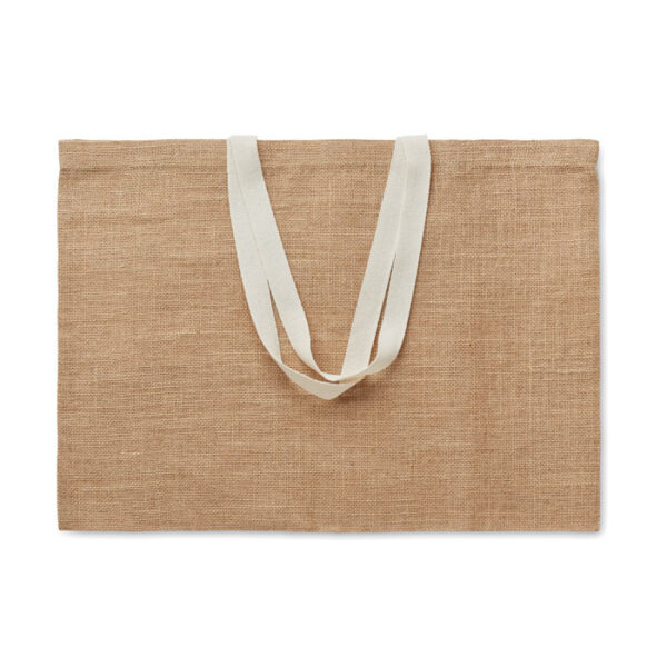 JUTE LAMINATED SHOPPING BAG - Image 2