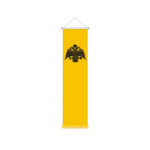 BYZANTINE CITY BANNER 300X80CM – VERTICAL WITH GOLD FRINGE - Image 2