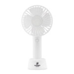 USB WHITE DESK FAN WITH STAND - Image 4