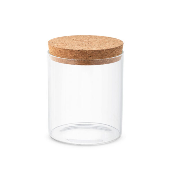 SPICE 700ML GLASS JAR WITH CORK LID - Image 2