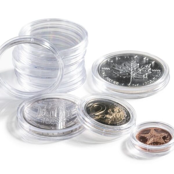 CAPSULE FOR COINS WITH 4CM DIAMETER - Image 1