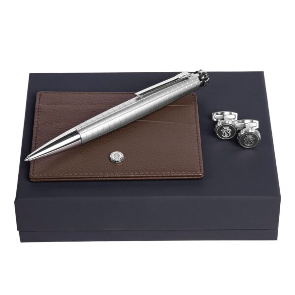 SET BY FESTINA (BALLPOINT PEN, CARDHOLDER & CUFFLINKS) - Image 1