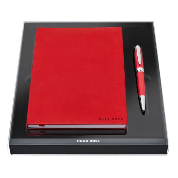 SET HUGO BOSS (BALLPOINT PEN & NOTE PAD A5) - Image 1
