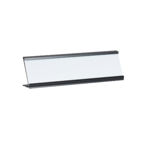 METALLIC NAME HOLDER IN BLACK (LHJDZ0620BK) - Image 1
