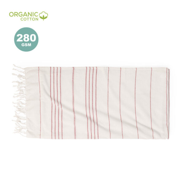 TWO-TONE DESIGN TOWEL PAREO PRIK - Image 1