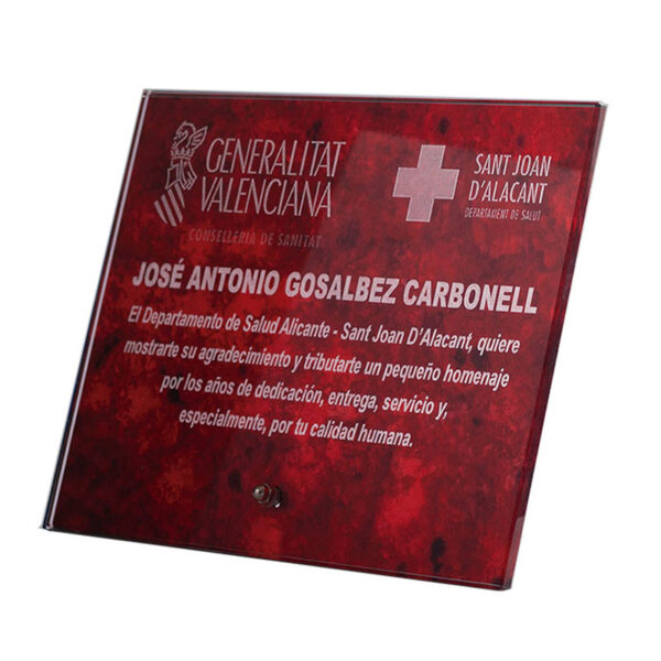 PREMIUM CRYSTAL AWARD 19CM  (OUTLET) - Image 2