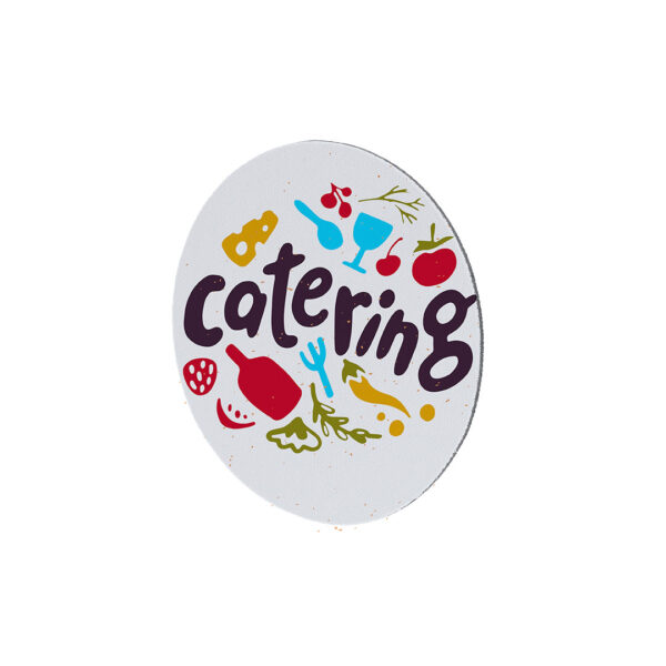 SUBLIMATION  SOFT COASTER ROUND - Image 1