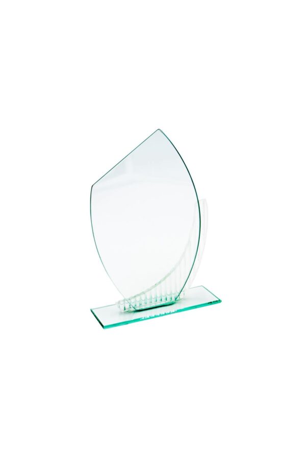 DESIGN TRANSPARENT GLASS AWARD 20CM - Image 1