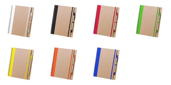 RING NOTEBOOK TUNEL SET WITH RECYCLED CARDBOARD - Image 17