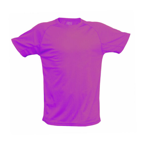 FUCHSIA TECHNIC PLUS SPORTS TEE | 100% BREATHABLE POLYESTER | MARATHON CORPORATE - Image 2