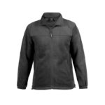 UNISEX BLACK POLAR FLEECE JACKET – HIZAN STYLE FOR EVERYDAY WARMTH - Image 4