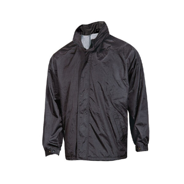 WINDPROOF SPORTS BLACK JACKET - Image 6