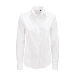 WOMEN'S LONG SLEEVE SHIRT WHITE - Image 9