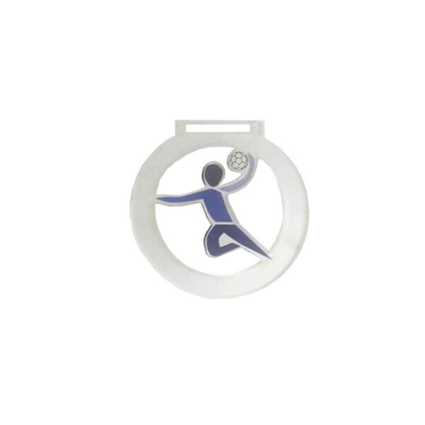 HANDBALL PLEXIGLASS MEDAL - Image 2