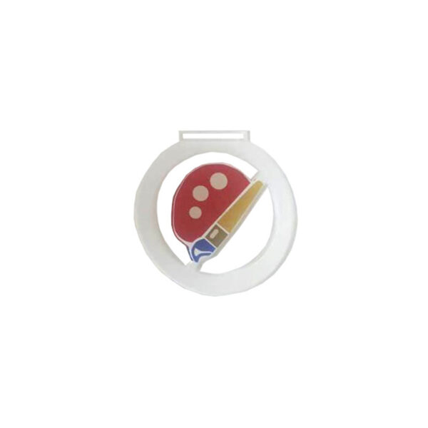 PAINTING PLEXIGLASS MEDAL - Image 2