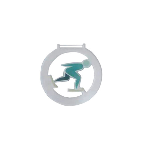 ICE SKATING PLEXIGLASS MEDAL - Image 2