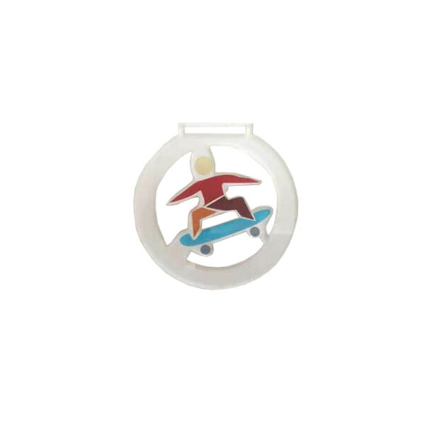 SKATING PLEXIGLASS MEDAL - Image 2