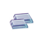 JADE GLASS PAPERWEIGHT 7X7CM WITH GIFT BOX – ELEGANT DESK ACCESSORY & CORPORATE - Image 2