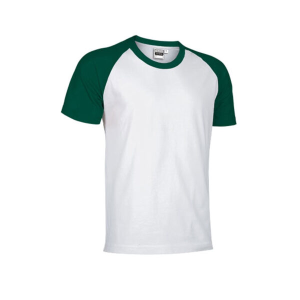GREEN & WHITE TWO TONE T-SHIRT - Image 2
