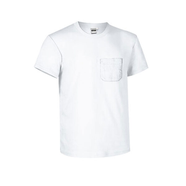 WHITE T-SHIRT WITH POCKET - Image 2