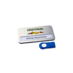 OFFICE 35 SILVER NAME BADGE - Image 3