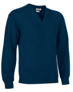 SWEATER OFFICE IN NAVY BLUE - Image 3