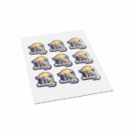 DOMING STICKERS ON A5 SHEET - Image 3