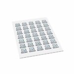 DOMING STICKERS ON A3 SHEET