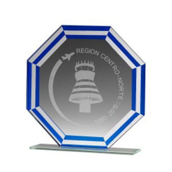 GLASS GRADUATION AWARD 16,5CM - Image 1