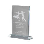 DELUXE 22CM RECTANGLE CRYSTAL AWARD – OUTLET EDITION WITH GIFT BOX - Image 2