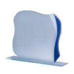GLASS AWARD – 13CM | GRADUATION TROPHY | ELEGANT GLASS RECOGNITION PLAQUE - Image 3