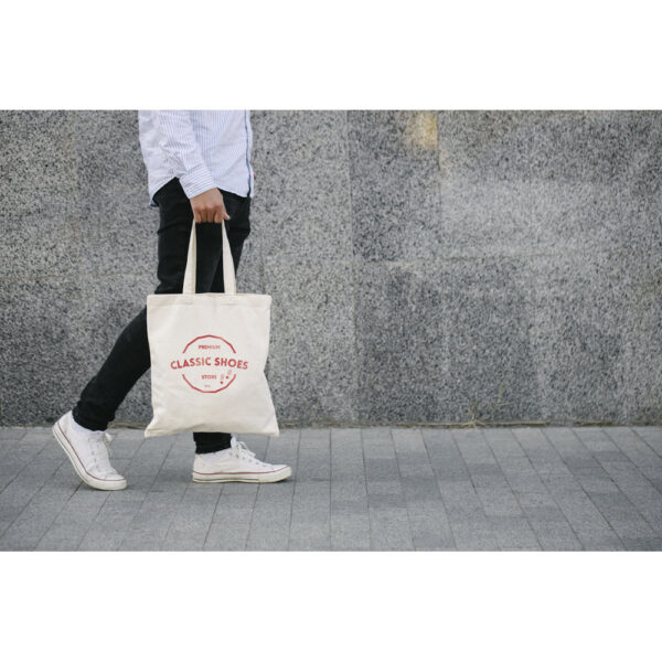 COTTON TOTE BAG WITH HANDLES BONDI - Image 3
