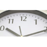 PREGO BLACK WALL CLOCK – WITH BUILT-IN THERMOMETER & HYGROMETER - Image 2