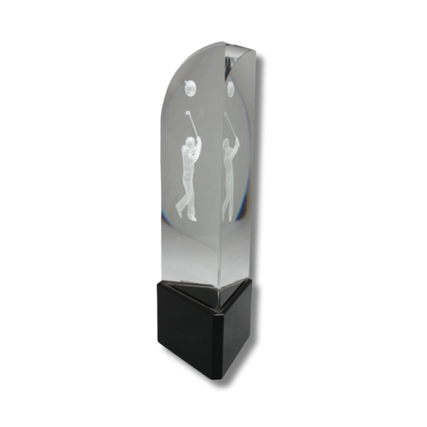 ZJ832A GLASS TROPHY 5-19 - Image 1