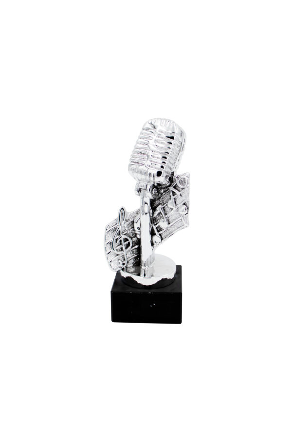 MICROPHONE TROPHY 22.5CM - Image 1
