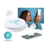 KUMOL ANTIBACTERIAL SMARTPHONE HOLDER | FOLDABLE ADHESIVE STAND WITH 3M FIXATION