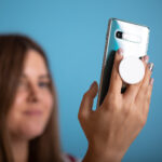 KUMOL ANTIBACTERIAL SMARTPHONE HOLDER | FOLDABLE ADHESIVE STAND WITH 3M FIXATION - Image 8
