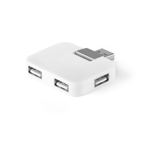CONNECTPRO USB 2.0 HUB – 4-PORT COMPACT USB SPLITTER FOR LAPTOPS & PCS - Image 1